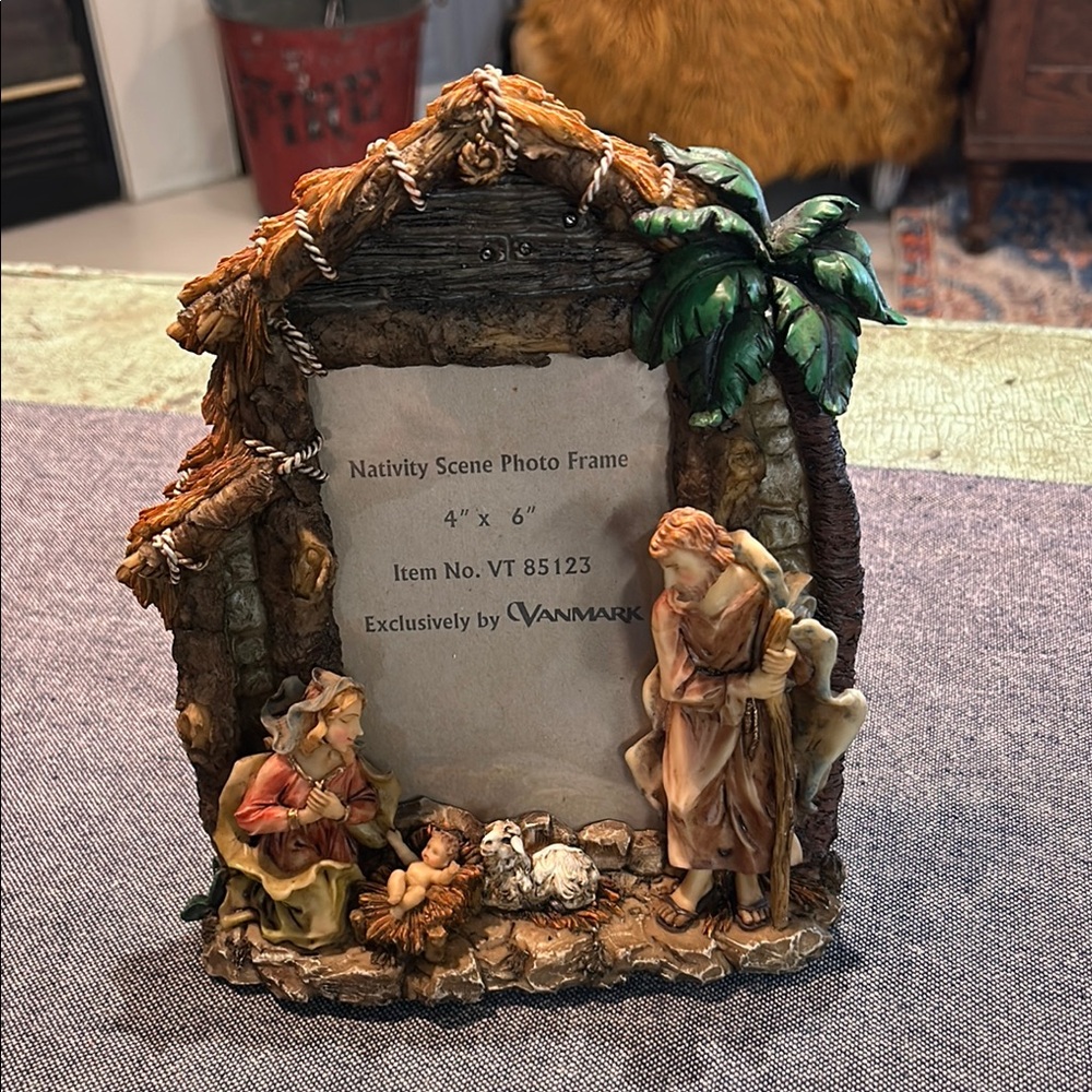 Vanmark Holy Family Nativity Scene Photo Frame